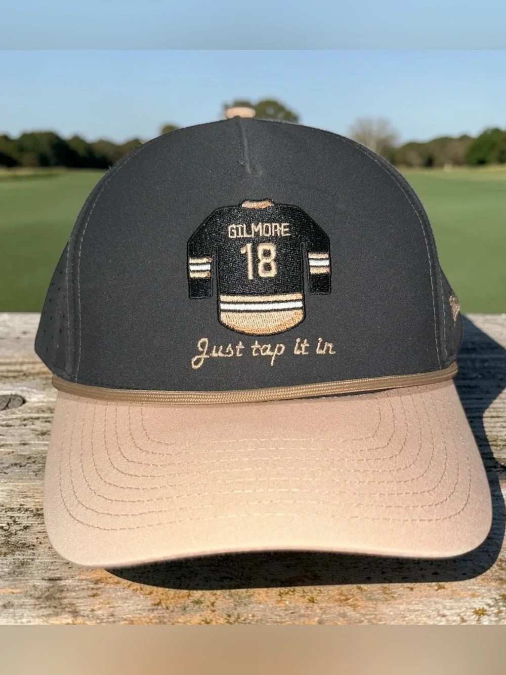 Birdie Boss Gilmore 18 Just Tap It In Golf Snapback Hat